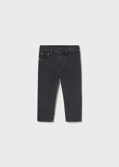 Pantalon cerrado tejano basic