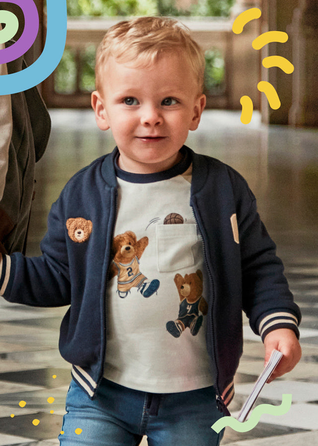 Camiseta m/l combinada