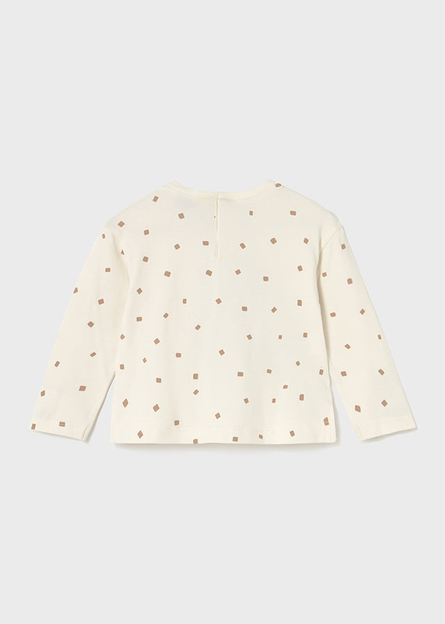 Camiseta m/l estampada