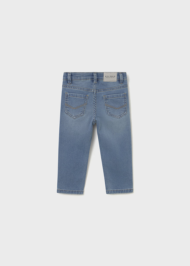 Pantalon soft denim