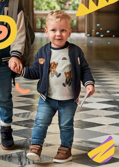 Pantalon soft denim jogger