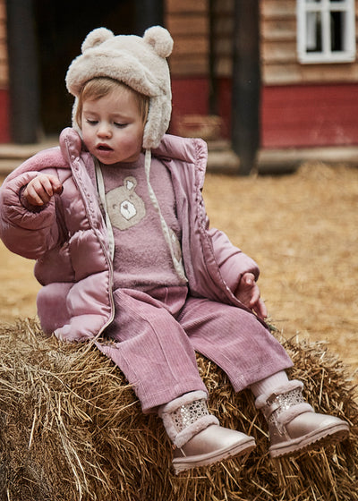 Pantalon largo punto pana