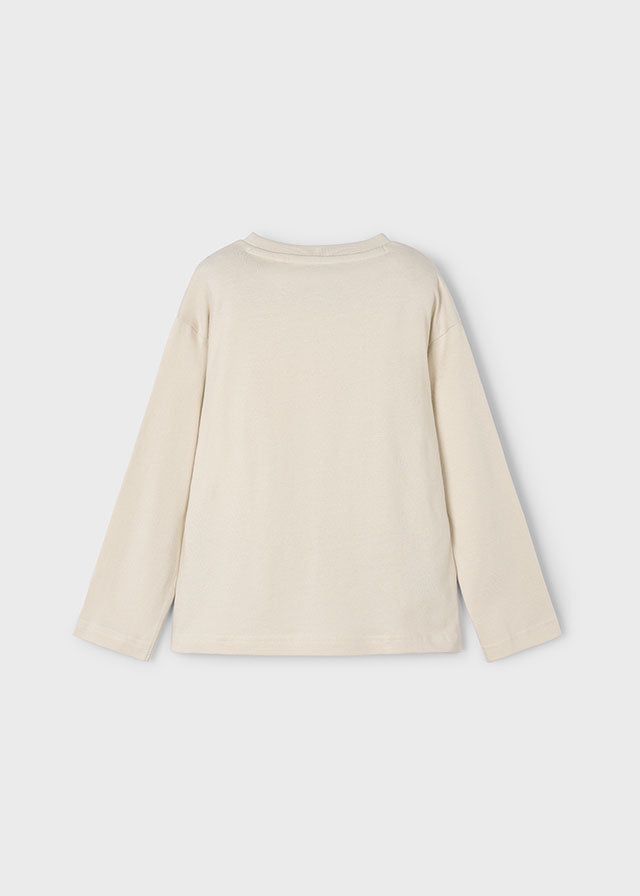 Camiseta m/l varsity