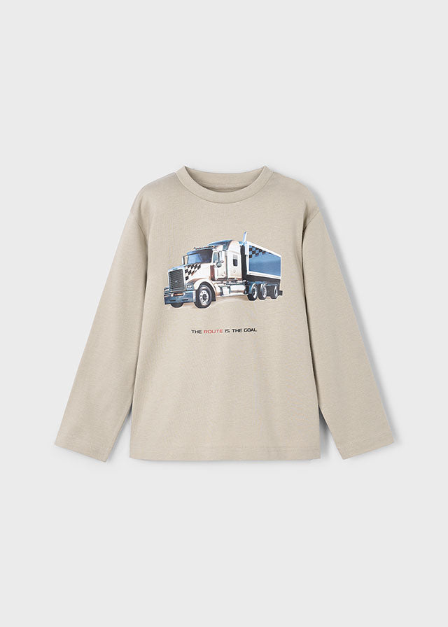 Camiseta m/l "truck"