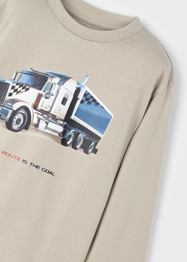 Camiseta m/l "truck"