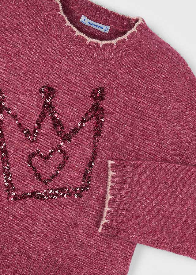 Jersey bordado lentejuelas