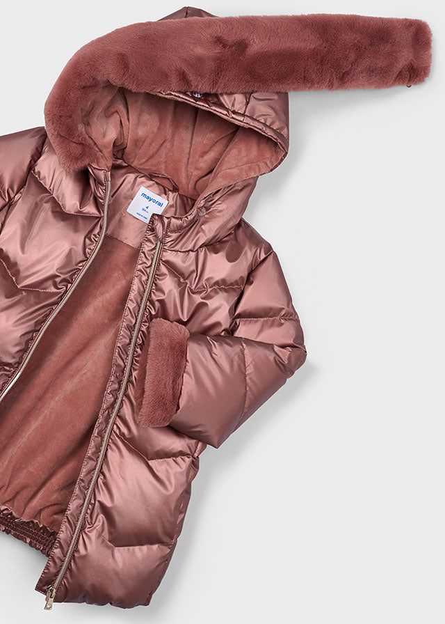 Chaqueton metalizado cinturon