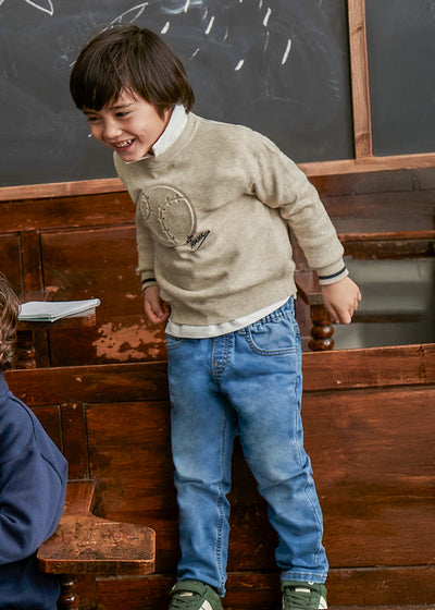 Pantalon soft denim jogger