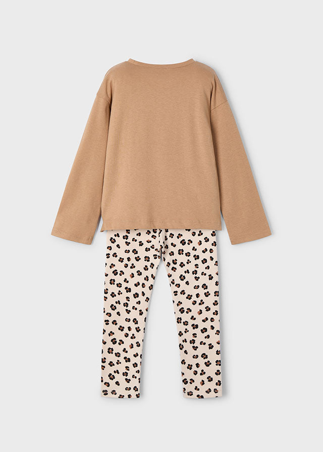 Conj. leggings estampado