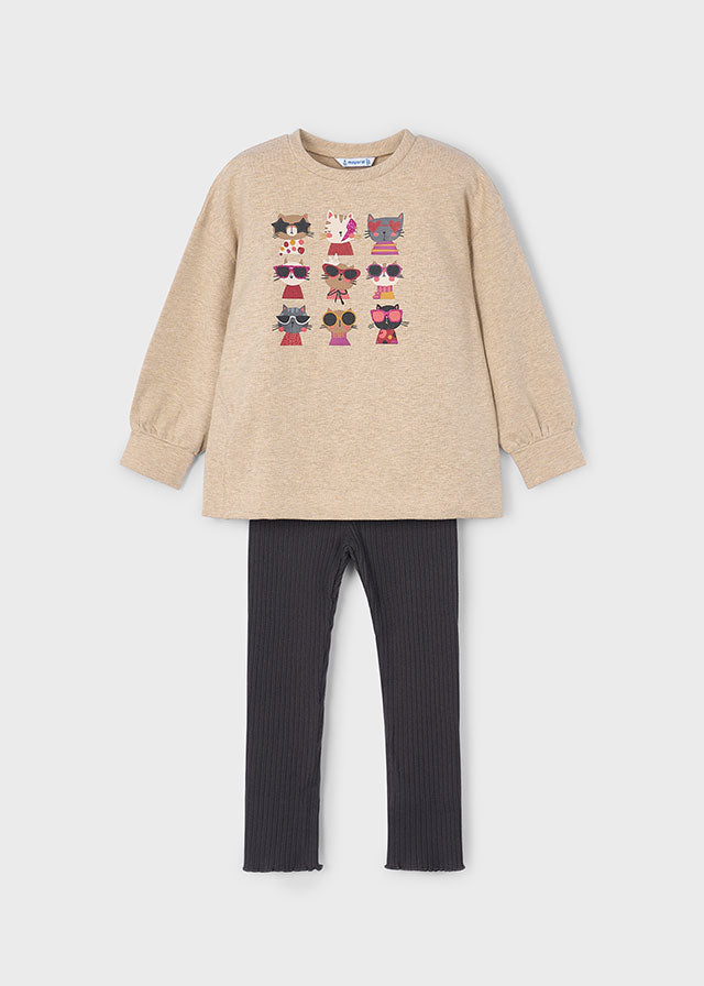 Conj. pullover leggings canal