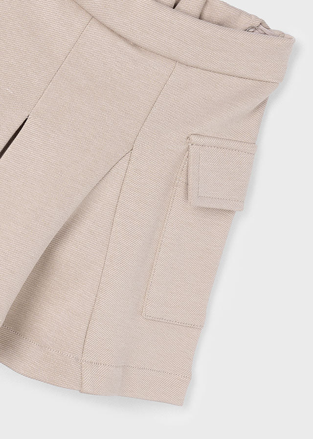 Falda pantalon punto sarga