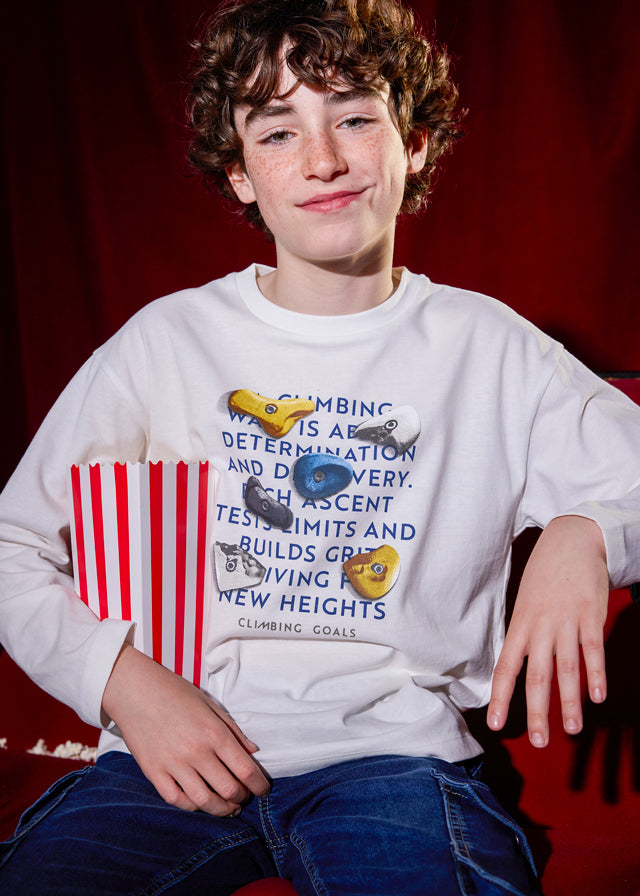 Camiseta m/l print hd