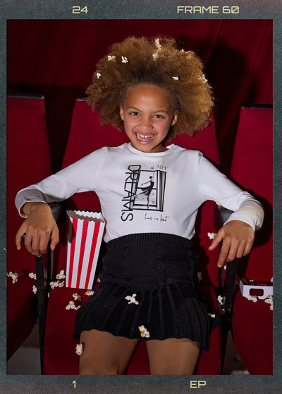 Camiseta m/l bordados