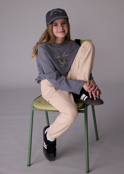 Pantalon largo jogger cargo