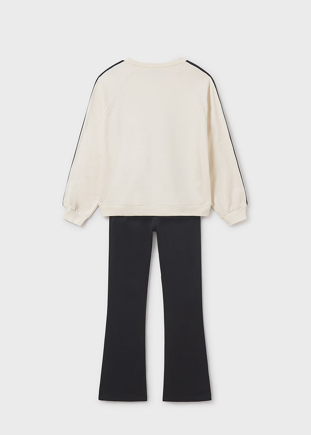 Conj. leggings flared