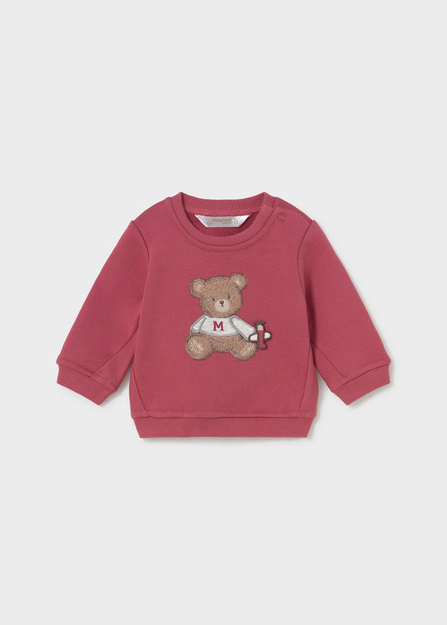 Pullover niño, Mayoral, modelo 2410, en color Ciruela