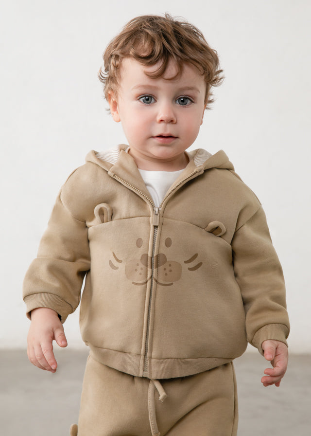 Canguro sin capucha niño, Mayoral, modelo 2427, en color Laurel