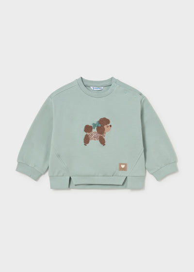 Pullover felpa Mayoral para niña