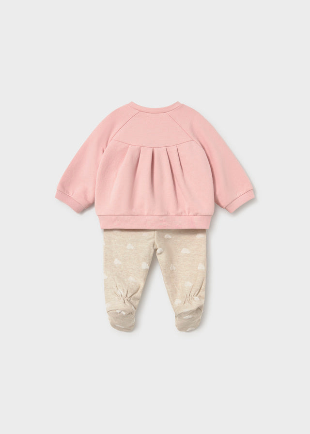 Conjunto polainas niña, Mayoral, modelo 2514, en color Rosa baby