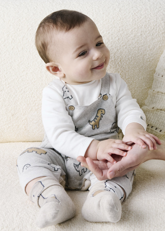 Pelele peto jacquard niño, Mayoral, modelo 2661, en color Mármol vigoré