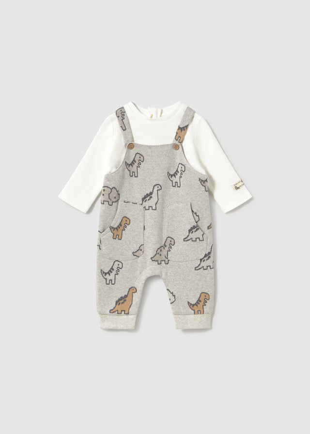 Pelele peto jacquard niño, Mayoral, modelo 2661, en color Mármol vigoré