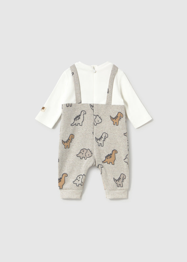 Pelele peto jacquard niño, Mayoral, modelo 2661, en color Mármol vigoré