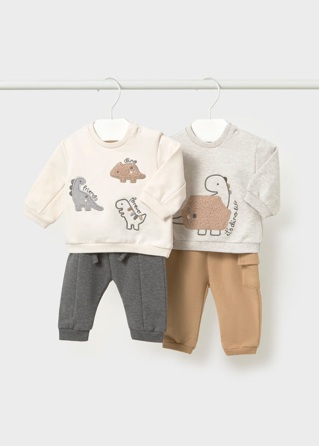 Conjunto punto 2 niño, Mayoral, modelo 2665, en color Caramelo