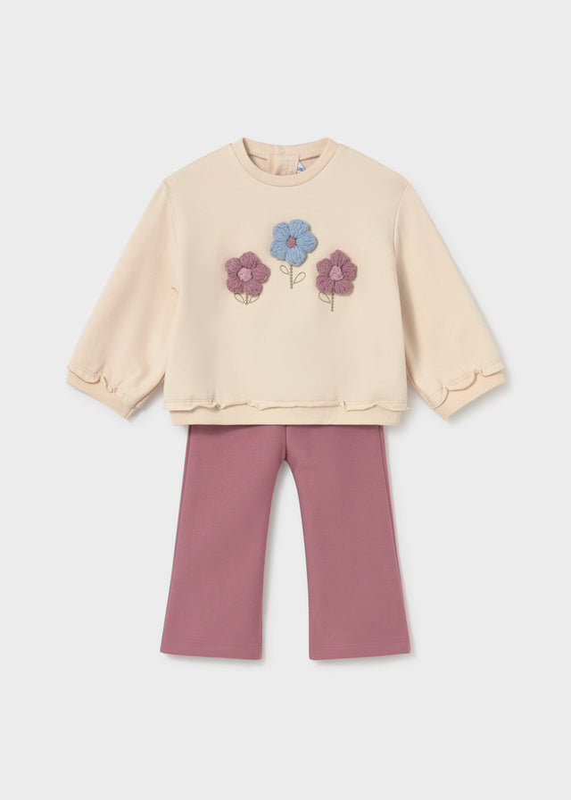 Conj. leggings pullover Mayoral para niña, modelo 2706, color Violeta-047