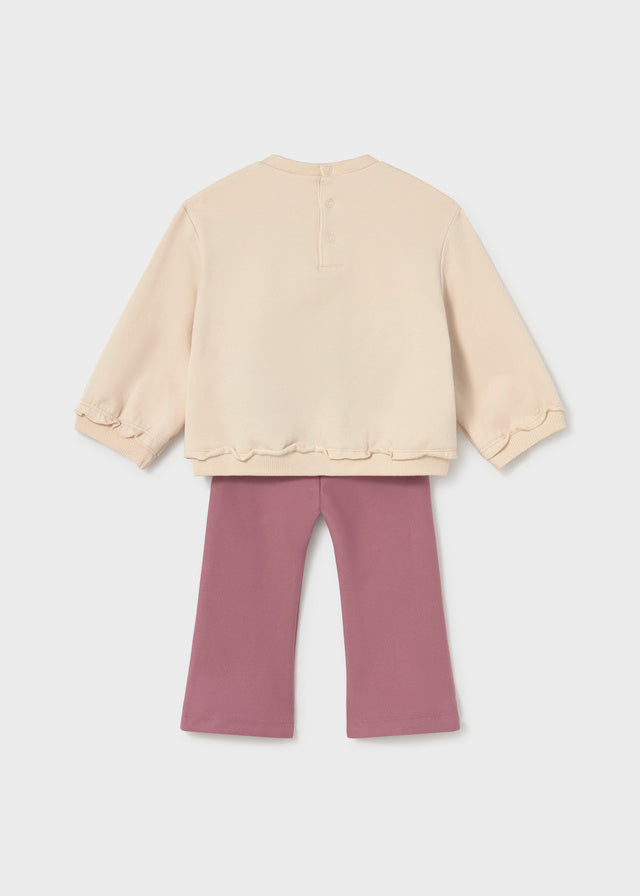 Conj. leggings pullover Mayoral para niña, modelo 2706, color Violeta-047
