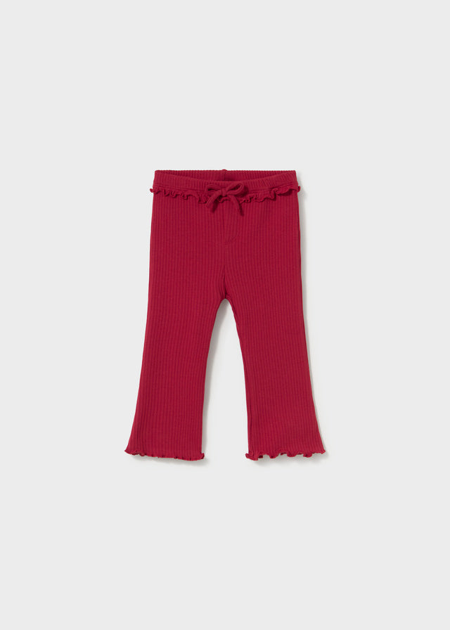 Leggings flare canale Mayoral para niña, modelo 2709, color Rooibos-052