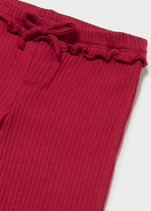 Leggings flare canale Mayoral para niña, modelo 2709, color Rooibos-052
