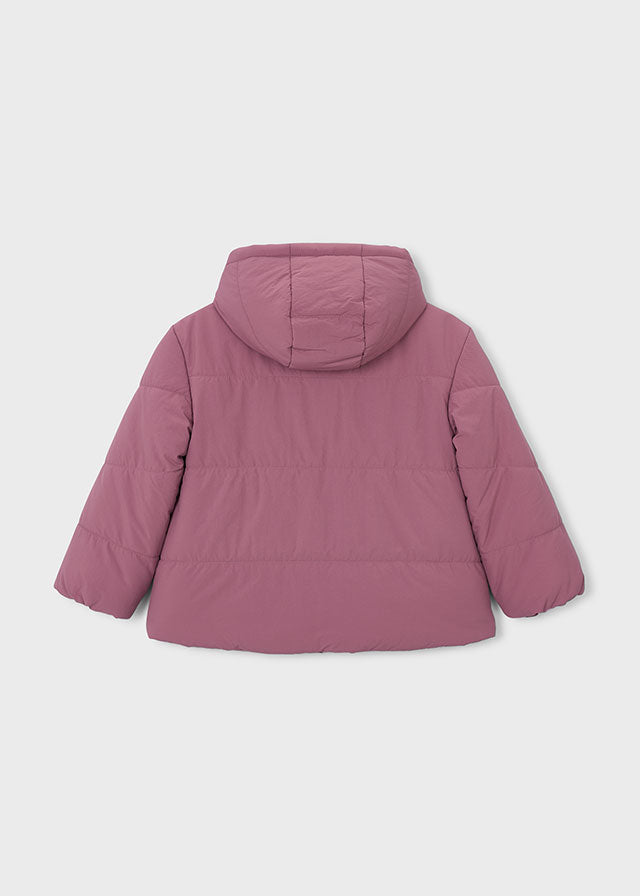 Chaqueton reversible niña, Mayoral, modelo 4418, en color Violeta