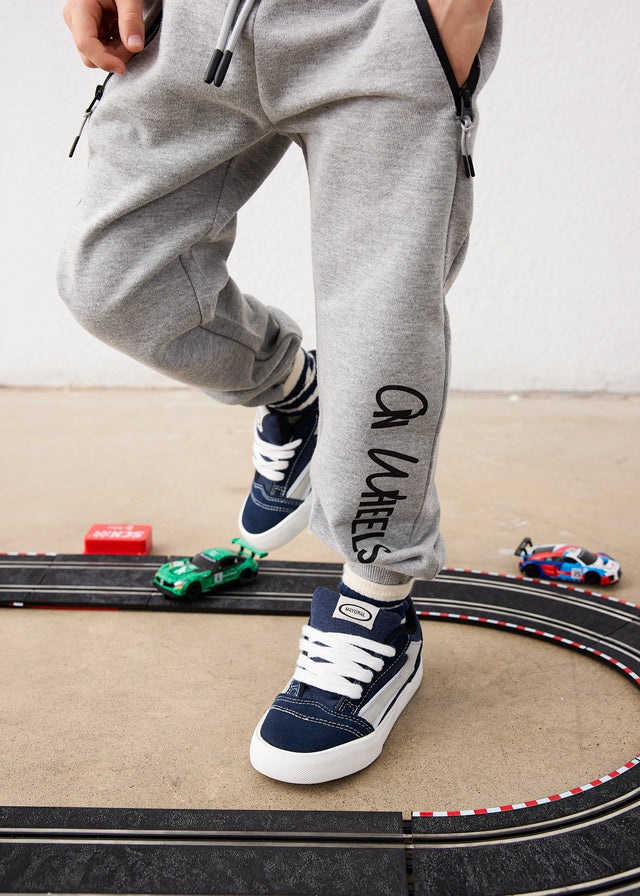 Pantalon ottoman niño, Mayoral, modelo 4505, en color Pizarra