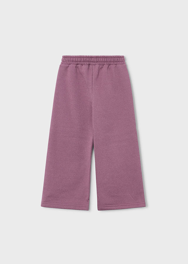 Pantalón largo felpa niña, Mayoral, modelo 4518, en color Violeta vigoré