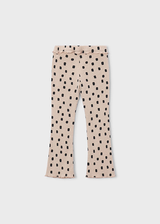 Leggings canale flare niña, Mayoral, modelo 4728, en color Quinoa vigoré