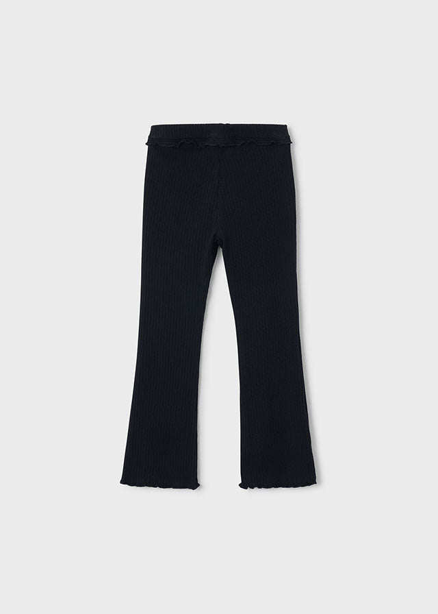 Leggings canale flare niña, Mayoral, modelo 4728, en color Negro