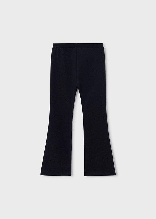 Leggings felpa flare niña, Mayoral, modelo 4731, en color Negro