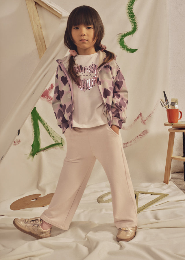 Chandal 2 pantalones niña, Mayoral, modelo 4813, en color Violeta