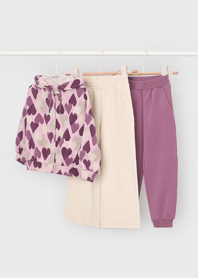 Chandal 2 pantalones niña, Mayoral, modelo 4813, en color Violeta
