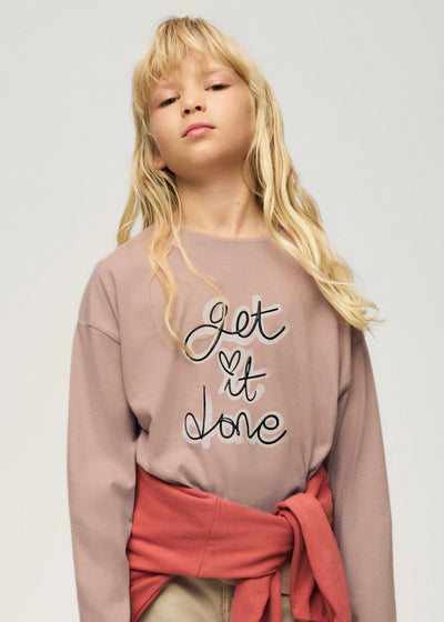 Camiseta de manga larga Mayoral para niña