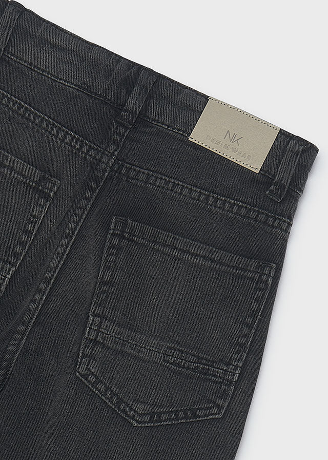 Pantalon denim wide fit niño, Mayoral, modelo 7515, en color Negro