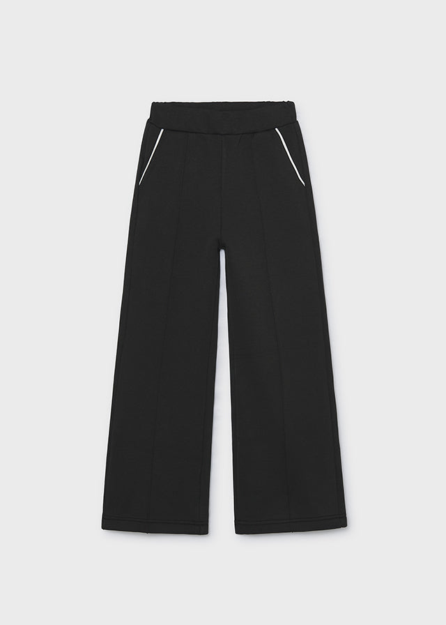 Pantalon interlock Mayoral para niña, modelo 7522, color Negro-038